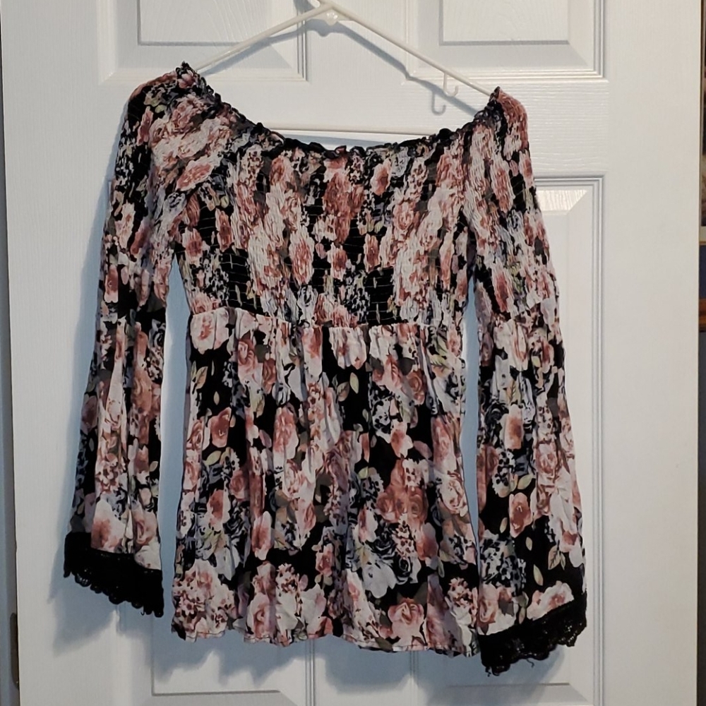 Flowy floral top